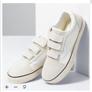Vans old school Velcro vans.